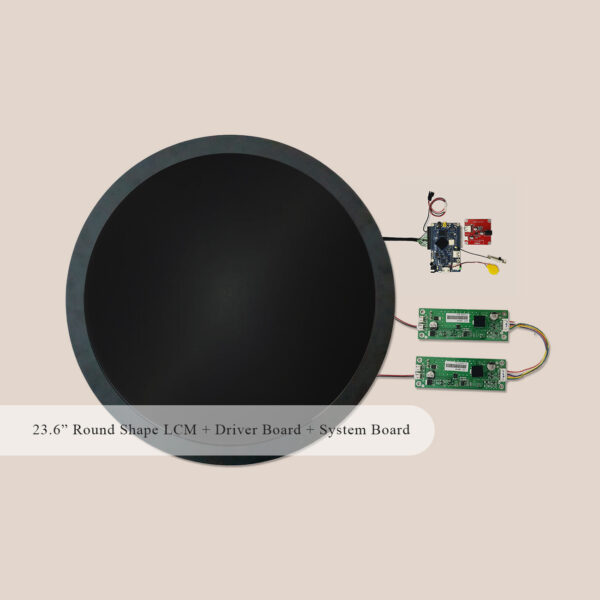 23.6" Round Shape LCD Bundle - Image 3